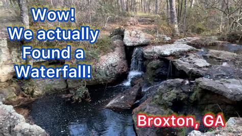 The Broxton Rocks South GA Caves and a Waterfall! 2021 #dualsportlife #overlanding - YouTube