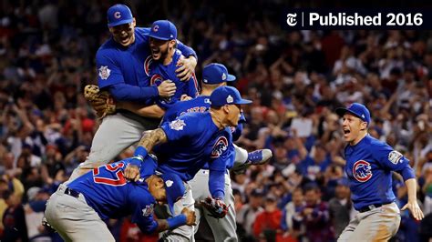 Cubs End 108-Year Wait for World Series Title, After a Little More ...