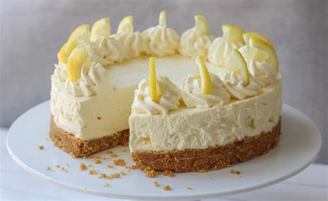 No-Bake Lemon Cheesecake - Baker Jo's Simple No-Bake Cheesecake