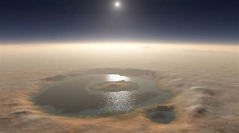 Gale Crater Lake on Mars, 3 billion years ago | Earth Blog