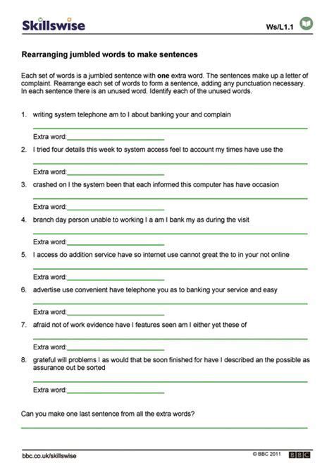 Parallel Structure Worksheet With Answers Pdf - Worksheet Now