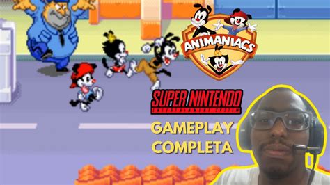 ANIMANIACS (SNES) - Gameplay Completa #40 - YouTube