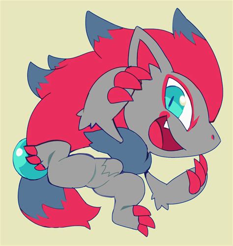 zoroark by extyrannomon on DeviantArt