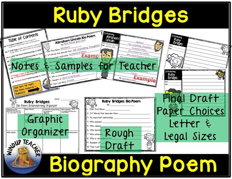 Ruby Bridges Poem Writing Activity | Made By Teachers