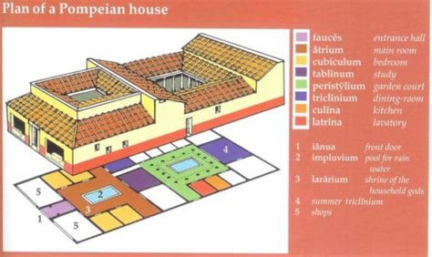 Ancient Roman House Layout Ideas | Roman house, Ancient roman houses, House layouts