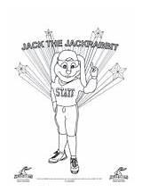 Jackrabbit Sketch Coloring Page sketch template