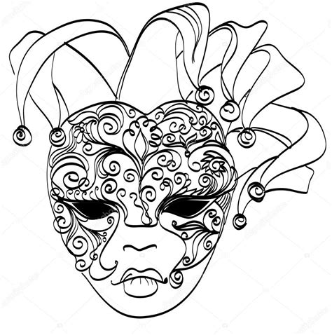 Masquerade Mask Drawing at GetDrawings | Free download