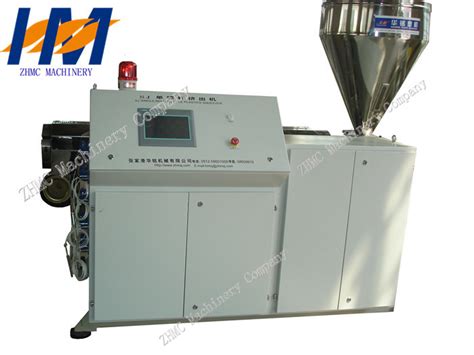 75mm Diameter Plastic Extrusion Machine , Polymer Extrusion Equipment