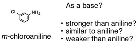 Structure of m-chloroaniline and prediction question | Download Scientific Diagram