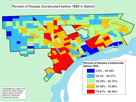 Bad Areas Of Detroit Map