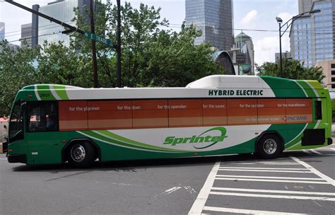 Sprinter hybrid electric bus | Charlotte, North Carolina | Flickr