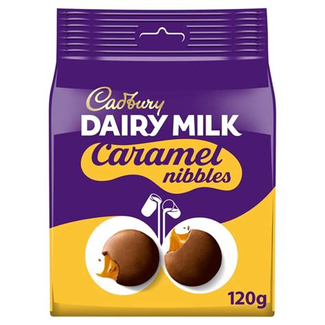 Cadbury Dairy Milk Caramel Nibbles Chocolate Bag | Ocado