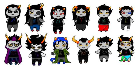 Homestuck trolls by AleKaiLin on DeviantArt