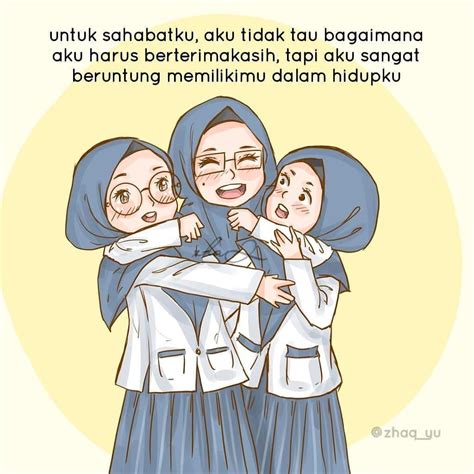 Komik Muslimah Tentang Persahabatan