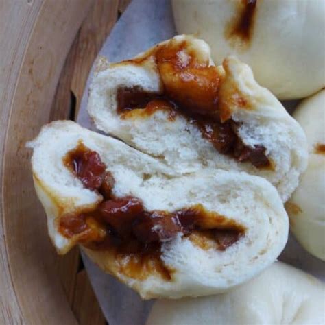 Char Siu Bao (BBQ Pork Buns, 叉烧包) - Red House Spice