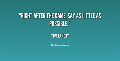 Tom Landry Quotes. QuotesGram