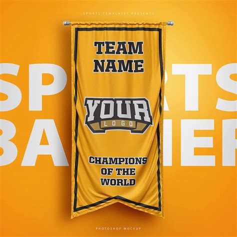 Sports Banners & Rafters Template Pack – Sports Templates