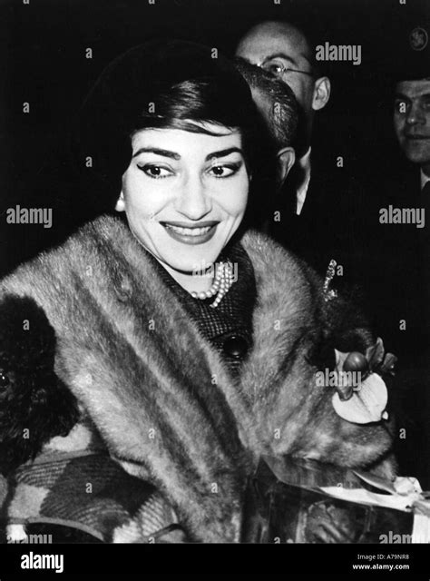 MARIA CALLAS Italian opera singer Stock Photo: 6725943 - Alamy