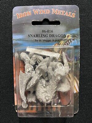 Iron Wind Metals Miniatures 06-016 Snarling Dragon New Sealed | eBay