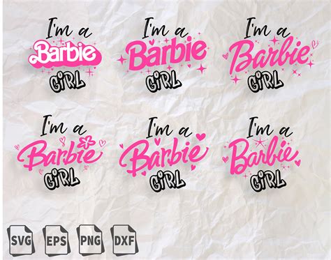 I'm a Barbie bundle Barbie svg design Barbie girl svg | Etsy