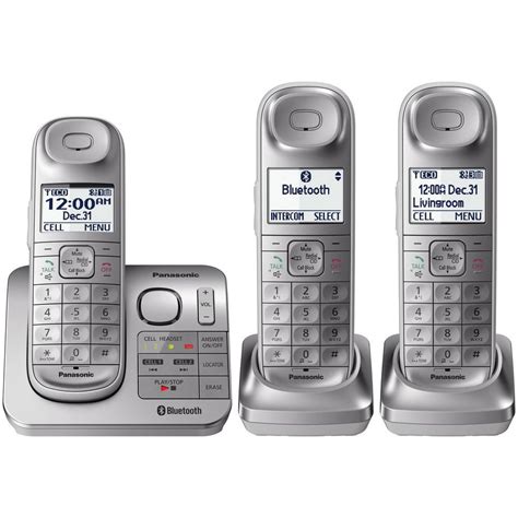 Panasonic Link2Cell Cordless Phone with Comfort Shoulder Grip and ...
