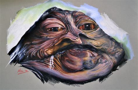 Jabba The Hutt Star Wars Portrait by Alan Aldred: TattooNOW