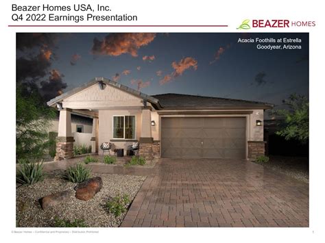 Beazer Homes USA, Inc. 2022 Q4 - Results - Earnings Call Presentation ...