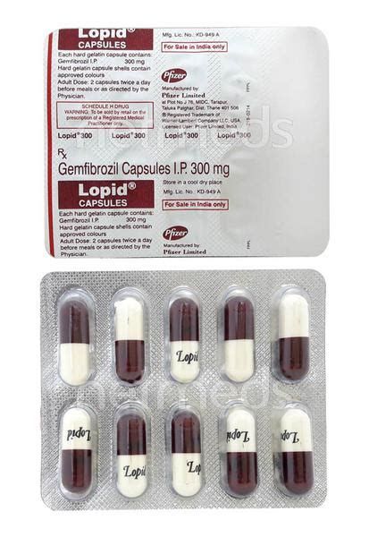 Lopid (GENERIC) 300mg – US Med Shop