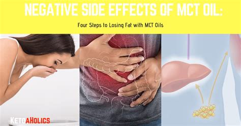 Negative Side Effects of MCT Oil: Four Steps to Losing Fat with MCT Oils