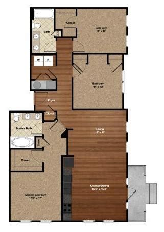 Floor Plans of Providence Place Apartment Homes in Huntsville, AL