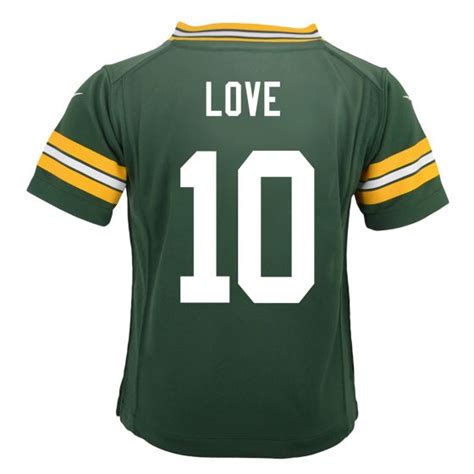 Green Bay Packers #10 Jordan Love Home Infant Nike Game Jersey at the ...