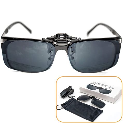 Amazon.com: ElementsActive Polarized Clip-on Driving Sunglasses with ...