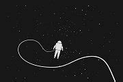 alone astronaut | People Illustrations ~ Creative Market