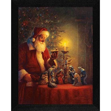 Greg Olsen 'Spirit of Christmas' Framed Wall Art - Free Shipping On Orders Over $45 - Overstock ...