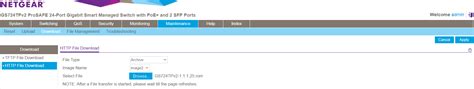 GS724TPv2 Firmware Version 1.1.1.25 - NETGEAR Support