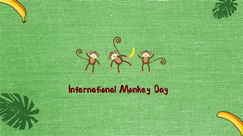 International Monkey Day - DiscoveryCentre