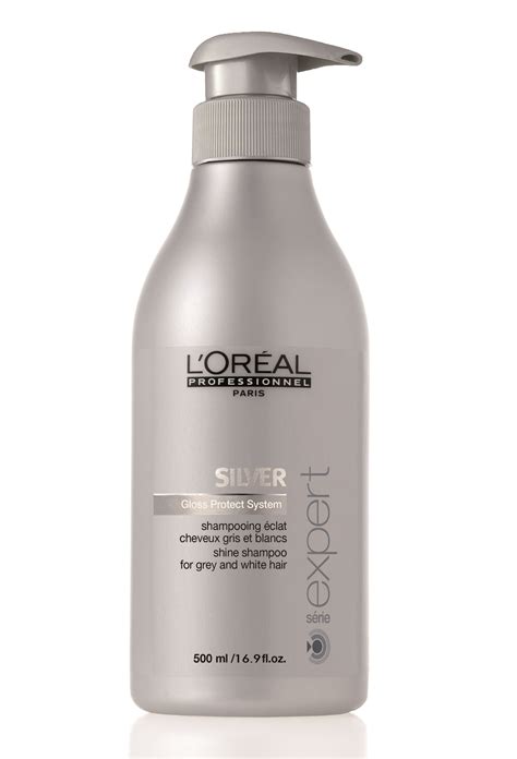 L'Oréal Professionnel Paris Série Expert Silver Shine shampoo for grey and white hair 500ml.