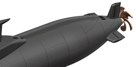 Type 209-1200 Submarine 1m model – EnDTaS