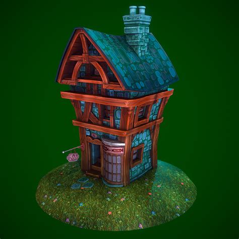 ArtStation - Potion Shop (Stylized)