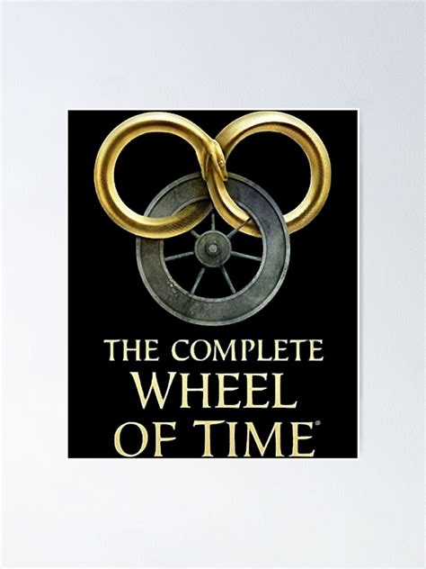 "Wheel Of Time Quotes Logo " Poster for Sale by Wendydams | Redbubble