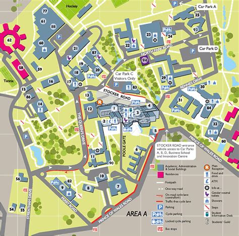 Exeter Campus Map