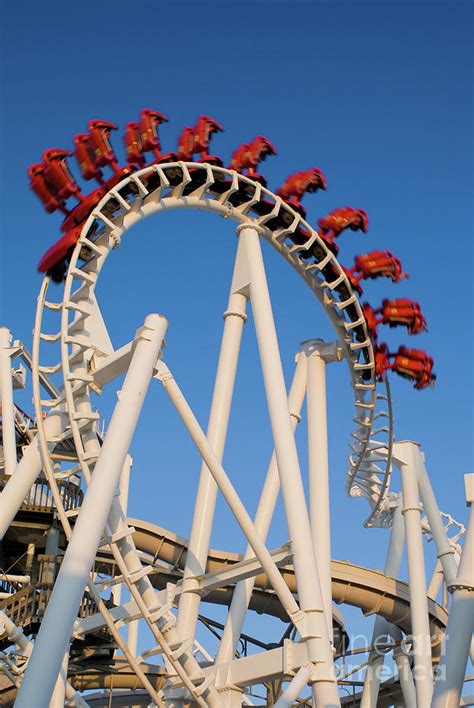 Inverted Roller Coaster Photograph by Anthony Totah | Pixels