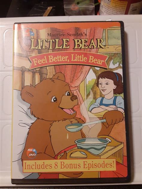 Little Bear - Feel Better, Little Bear (DVD, 2003) Nickelodeon nick Jr MINT DISC 97368753846 | eBay