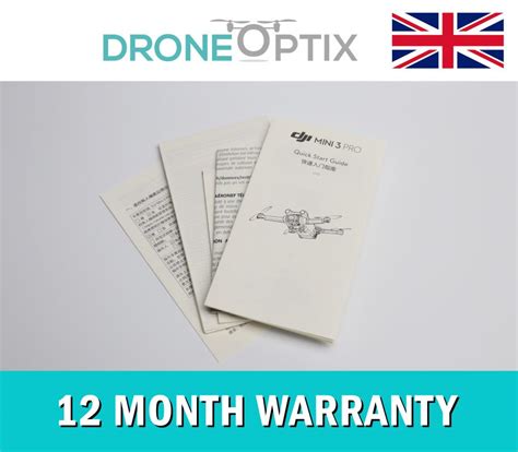 Official DJI Mini 3 Pro Documentation/Instructional Manual – Droneoptix Parts