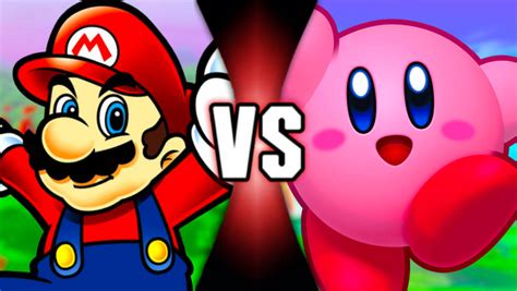 Mario VS Kirby (Nintendo) by JadonCurrington376 on DeviantArt