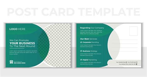 Modern corporate postcard design. Business Postcard , Event Card, Direct Mail EDDM, Invitation ...