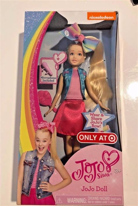 JOJO SIWA Barbie Doll-Nickelodeon-Big Bow Barbie Doll TARGET EXCLUSIVE ...