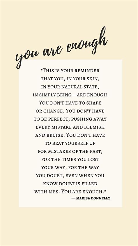 This is your reminder that you, in your skin, in your natural state, in simply b... - Coco Bleim ...