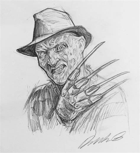 How To Draw Freddy Krueger Easy