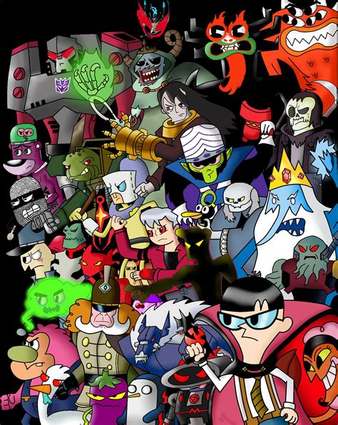 Cartoon Network Villains: A Collection of Evil Characters